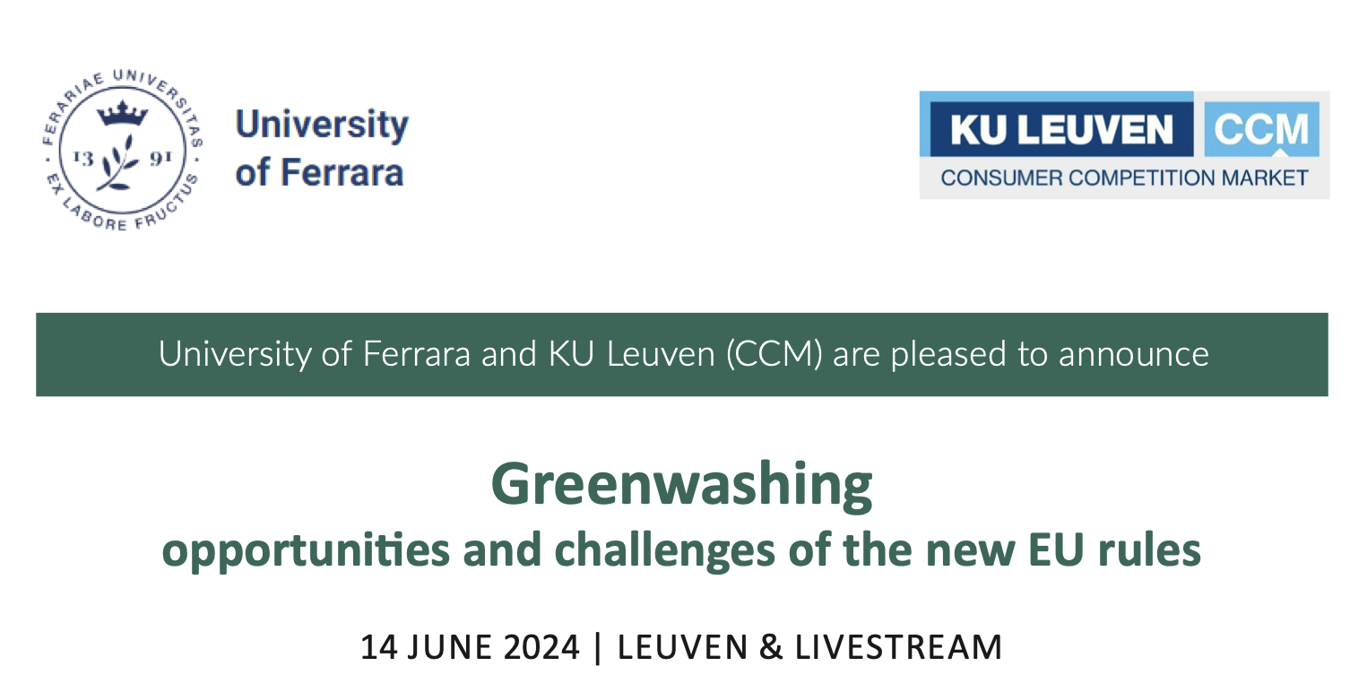 Greenwashing. Opportunities and challenges of the new EU rules